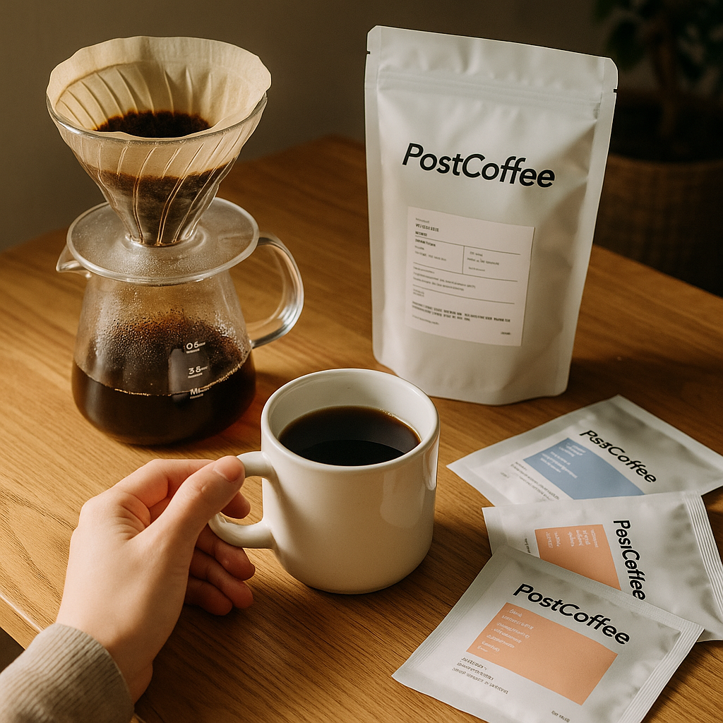 毎日のコーヒータイムが生まれ変わる！「PostCoffee（ポストコーヒー）」を自宅で試してみたリアルなレビュー