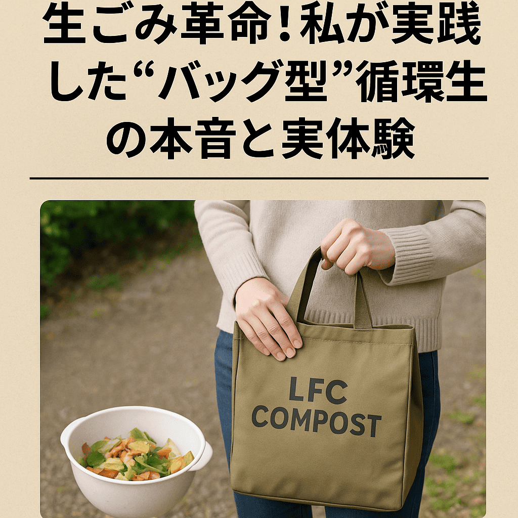 【LFCコンポストの評判・口コミ・レビュー】生ごみ革命！私が実践した“バッグ型”循環生活の本音と実体験