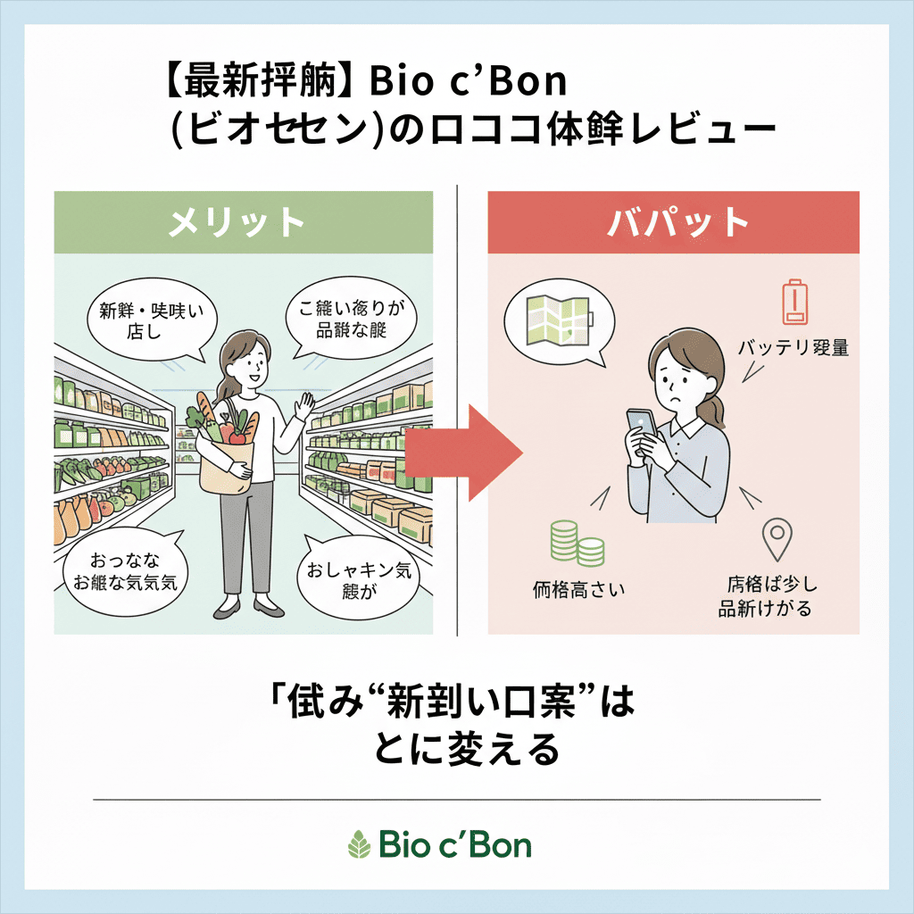 【最新評判】Bio c’ Bon(ビオセボン)の口コミ体験レビュー｜本音で感じたメリット・デメリットを徹底解説！