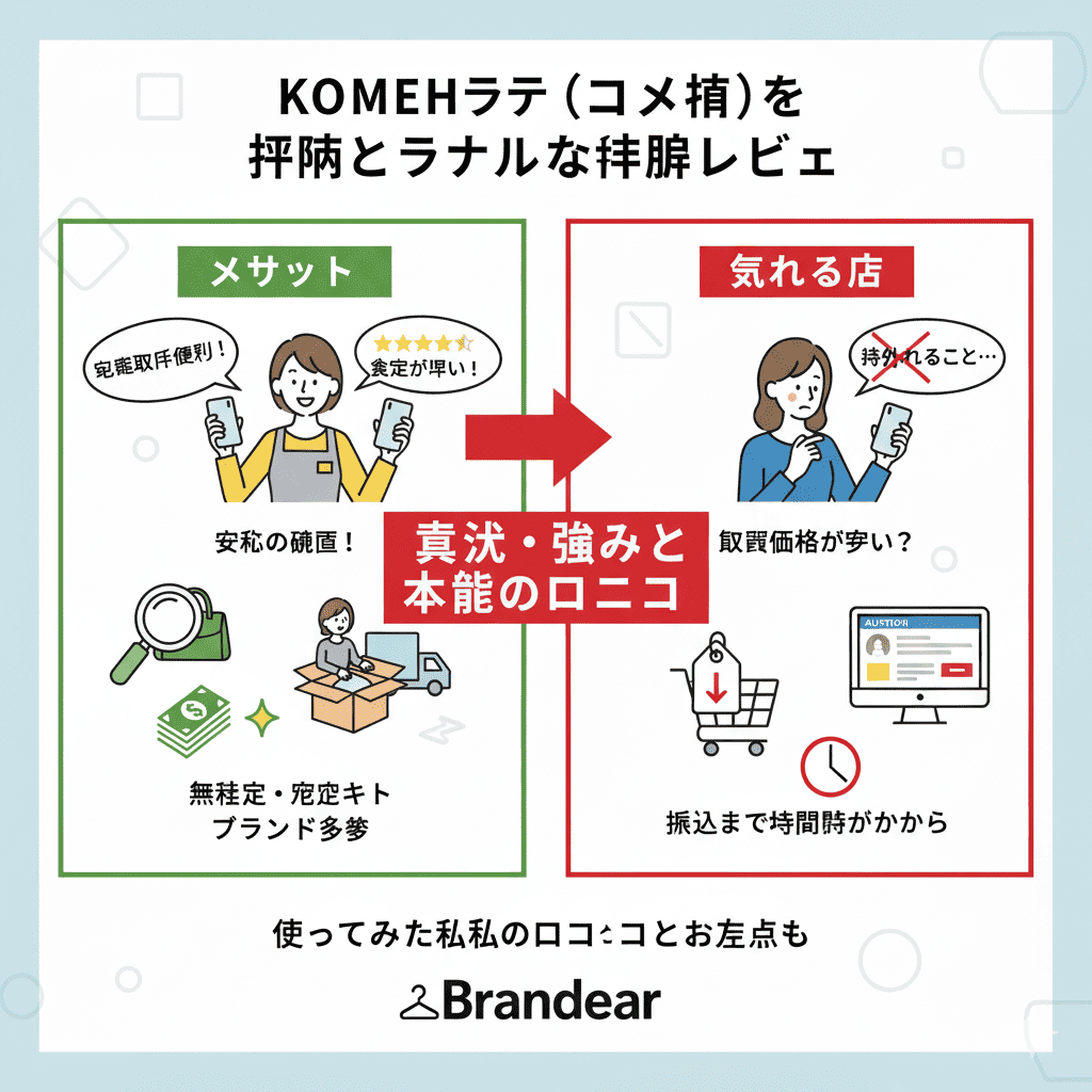 中古ブランド品の新しい売り方・買い方！「ブランディア」評判とリアルな体験レビュー～使ってみた私の口コミと注意点も～
